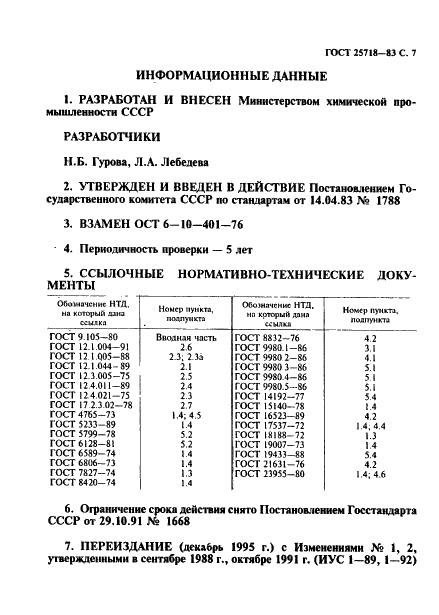 ГОСТ 25718-83