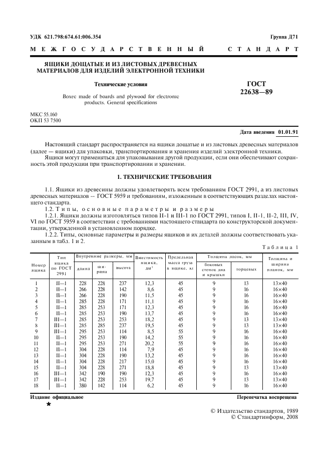ГОСТ 22638-89