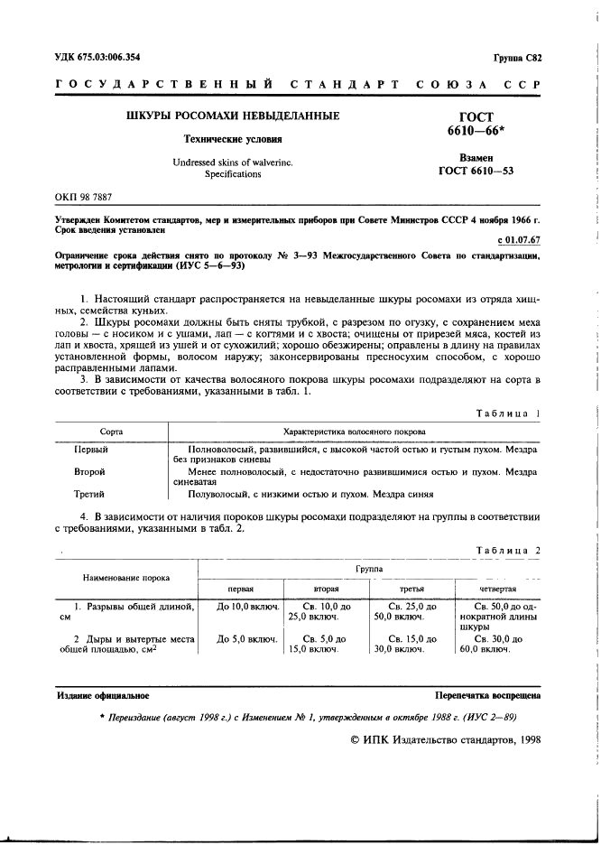 ГОСТ 6610-66