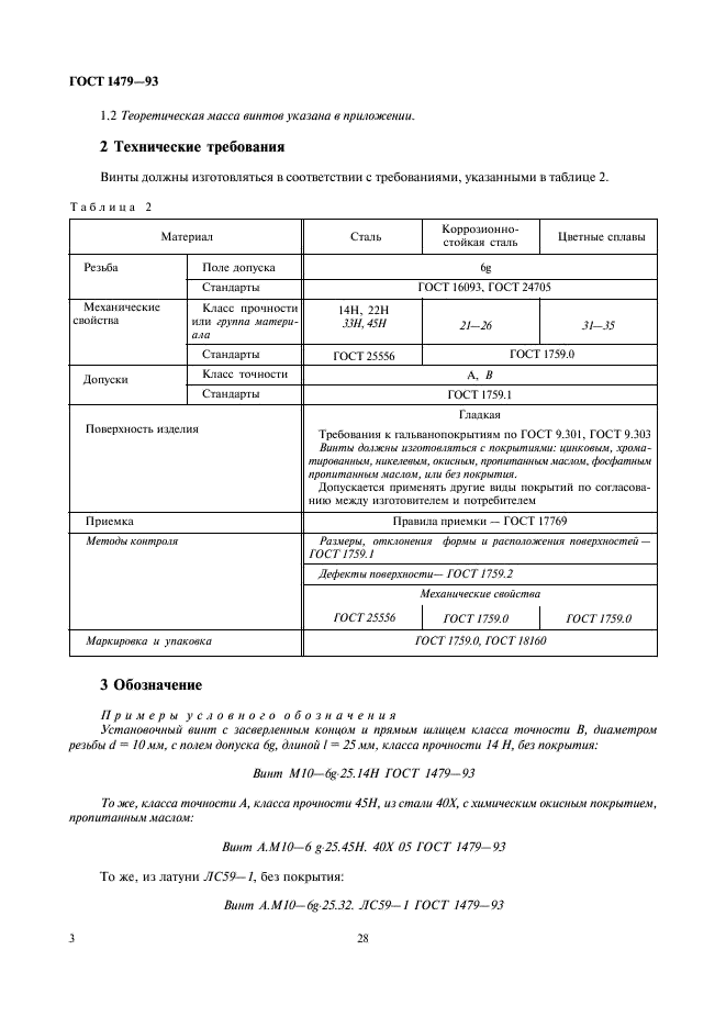 ГОСТ 1479-93