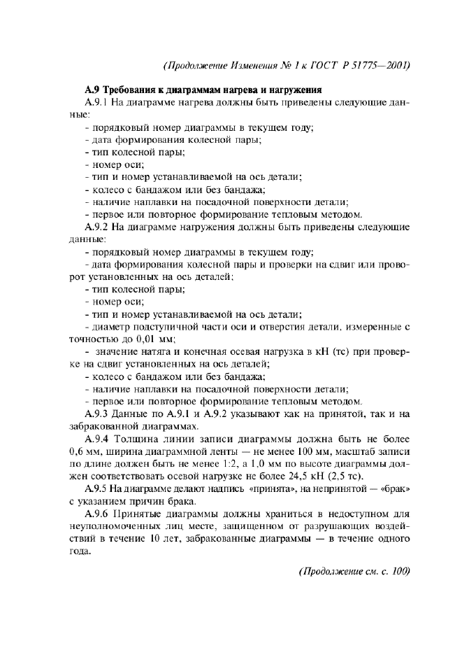 Изменение №1 к ГОСТ Р 51775-2001