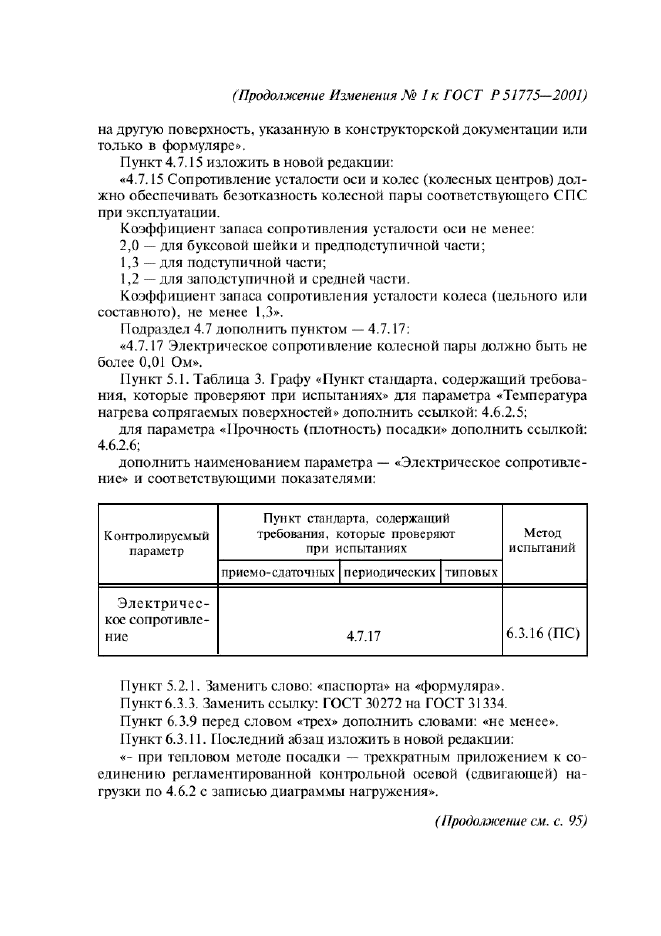 Изменение №1 к ГОСТ Р 51775-2001