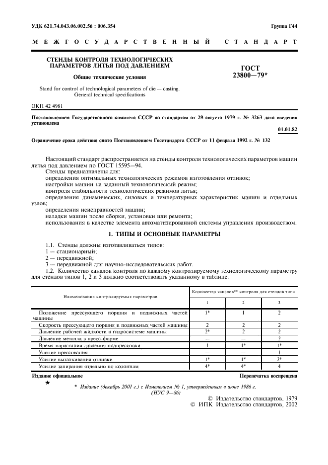 ГОСТ 23800-79
