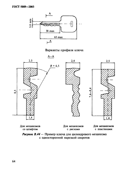 ГОСТ 5089-2003